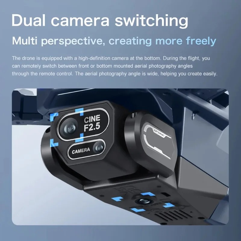 V918 Max GPSレーザー障害物回避ドローン 8Kカメ - Drone Gimbal 2 Axis のレビューと価格