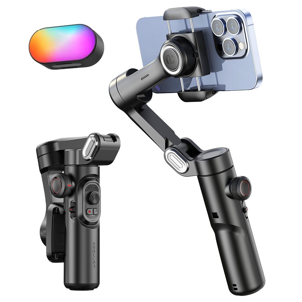AOCHUAN 3軸ハンドヘルドジンバルスタビライザー スマ - Drone Gimbal For Gopro のレビューと価格