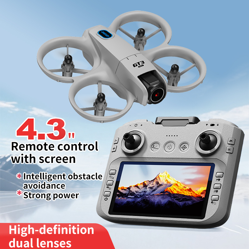 新型 GT3 スクリーン搭載ミニドローン 8K HD カメラ - Drone Gimbal Controller のレビューと価格